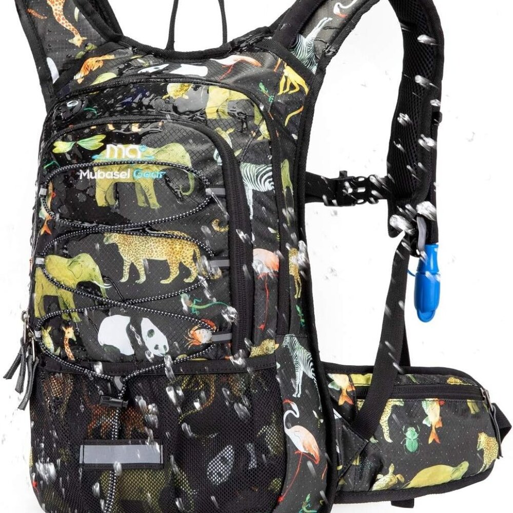 15L Insulated Hydration Backpack Pack with 2L Water Bladder Lightweight Hiking B